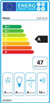Aporrofitiras Tzaki Miele PUR 68 W MAT Black 60 cm A